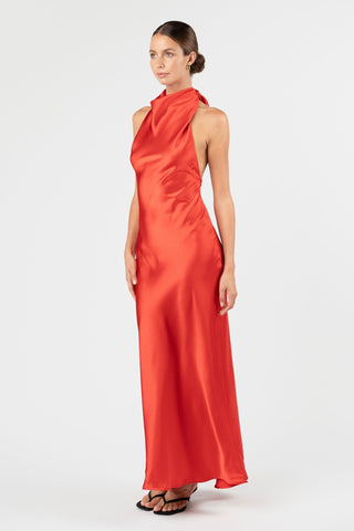KRISTINA DRESS - TORII SATIN - One Fell Swoop