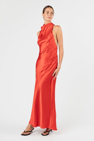 KRISTINA DRESS - TORII SATIN - One Fell Swoop