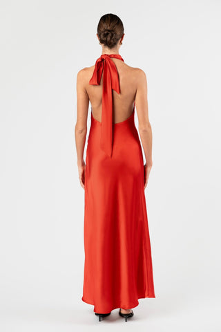 KRISTINA DRESS - TORII SATIN - One Fell Swoop