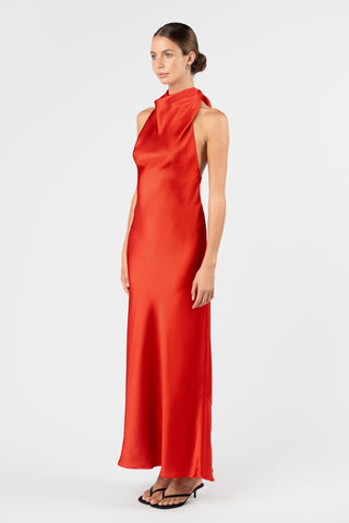 KRISTINA DRESS - TORII SATIN - One Fell Swoop