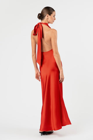 KRISTINA DRESS - TORII SATIN - One Fell Swoop