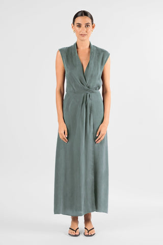 LINEA WRAP MAXI IN VIRIDIAN - One Fell Swoop