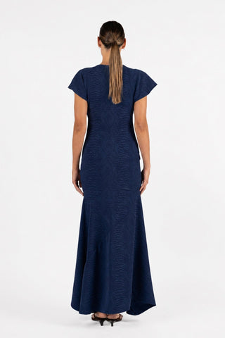 NATALYA BIAS MAXI - STORM BROCADE - One Fell Swoop