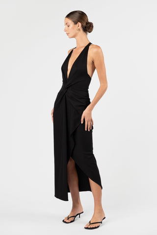 PHOENIX DRESS - BLACK - One Fell Swoop