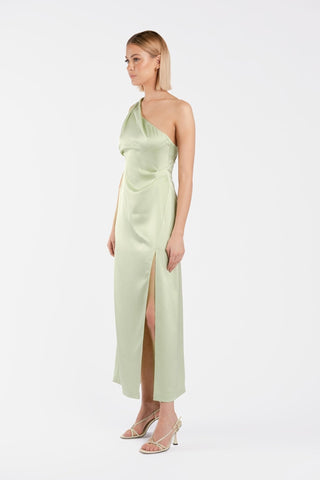 PLISSADO DRESS - HONEYDEW - One Fell Swoop