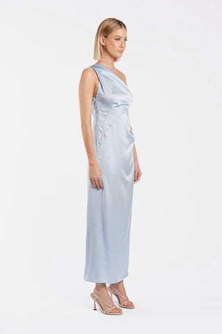 PLISSADO DRESS IN PRINCESS BLUE - One Fell Swoop