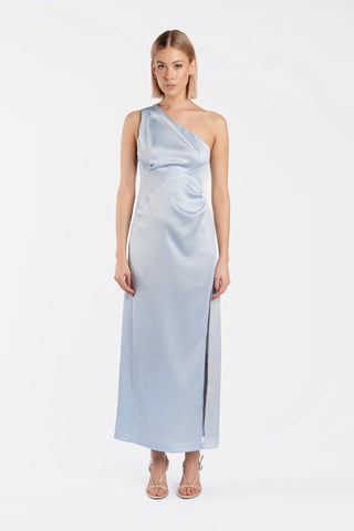 PLISSADO DRESS IN PRINCESS BLUE - One Fell Swoop