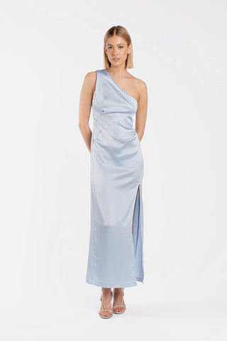 PLISSADO DRESS IN PRINCESS BLUE - One Fell Swoop