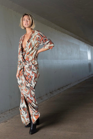 PORTISHEAD ROBE MAXI - RAGE PRINT - One Fell Swoop