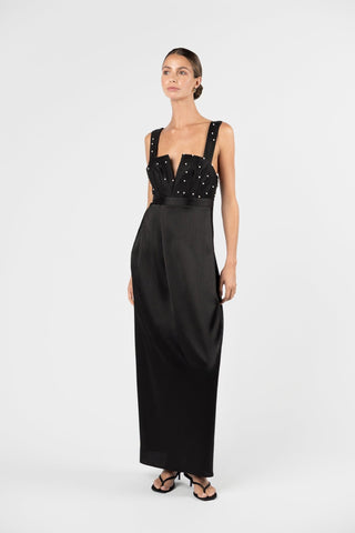 PREEN DRESS - OBSIDIAN SABLE PEARL - One Fell Swoop
