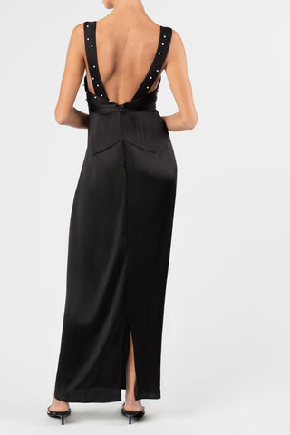 PREEN DRESS - OBSIDIAN SABLE PEARL - One Fell Swoop