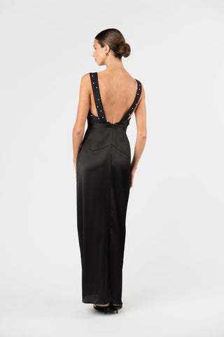 PREEN DRESS - OBSIDIAN SABLE PEARL - One Fell Swoop