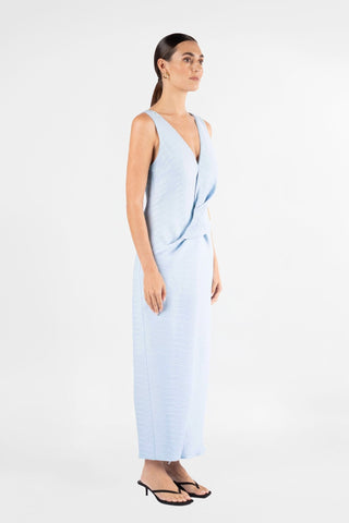 RENDEZVOUZ MIDI IN CHINA BLU - One Fell Swoop