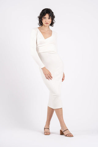 RESOLUTE MIDI IN DAISY WHITE - One Fell Swoop