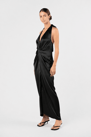 TALIA DRESS - OBSIDIAN - One Fell Swoop