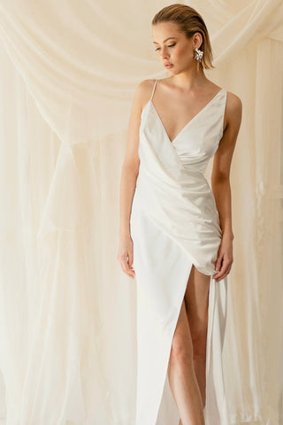 THE STATUS MAXI IN ANGEL WHITE - One Fell Swoop