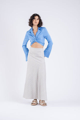 ZION SKIRT IN NATURAL - One Fell Swoop