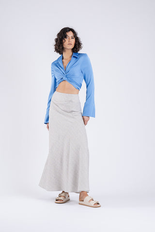 One Fell Swoop ZION SKIRT IN NATURAL