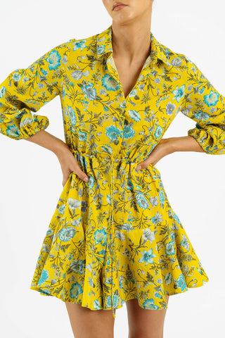 ELLA SHIRT DRESS - POSITANO PRINT - One Fell Swoop