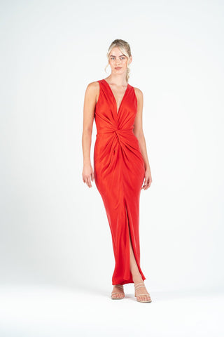 GAIA MAXI IN ROSSO - One Fell Swoop