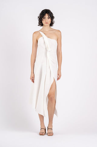 IRIS MIDI IN COTTON WHITE - One Fell Swoop