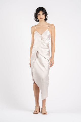 LE LUXE MIDI IN MOTHER OF PEARL - One Fell Swoop