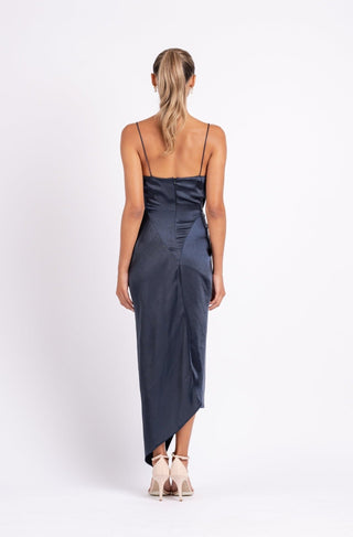 LE LUXE MIDI IN NAVY - One Fell Swoop