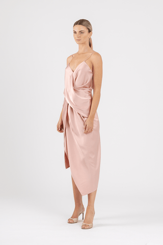 LE LUXE MIDI IN NEW DUSTY ROSE - One Fell Swoop