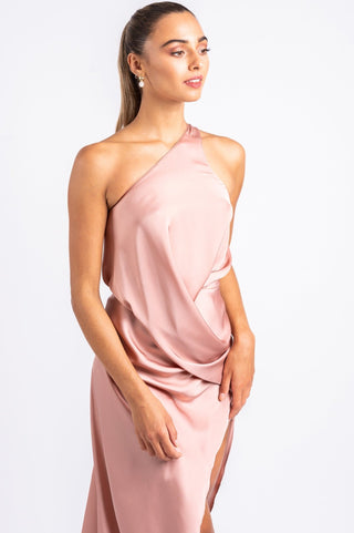PHILLY DRESS IN DUSTY ROSE - One Fell Swoop