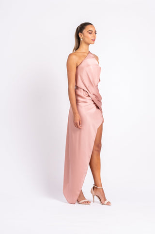 PHILLY DRESS IN DUSTY ROSE - One Fell Swoop