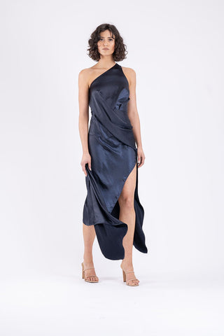 PHILLY DRESS IN NAVY - One Fell Swoop