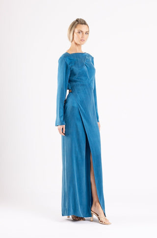 RITUAL MAXI IN EGYPTIAN BLUE - One Fell Swoop