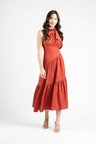 SERENDIPITY MAXI IN SARMIRE STRIPE - One Fell Swoop