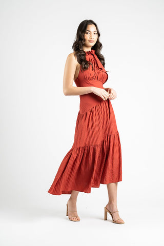 SERENDIPITY MAXI IN SARMIRE STRIPE - One Fell Swoop