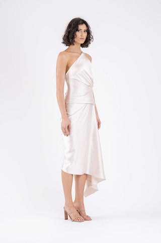 TEMPTATION DRESS IN MOTHER OF PEARL - One Fell Swoop