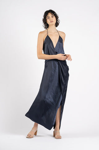 THE SURREAL DRESS IN NAVY - One Fell Swoop
