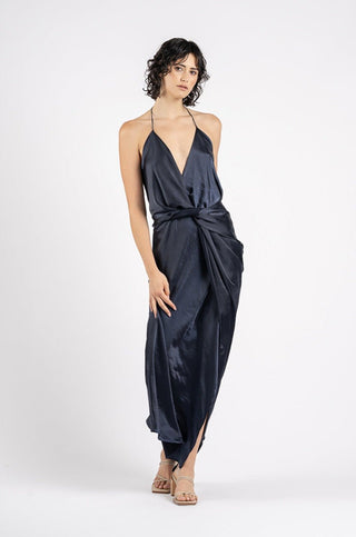 THE SURREAL DRESS IN NAVY - One Fell Swoop