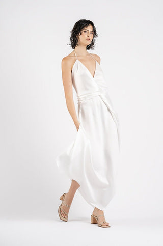 THE SURREAL DRESS IN WHITE ON WHITE - One Fell Swoop